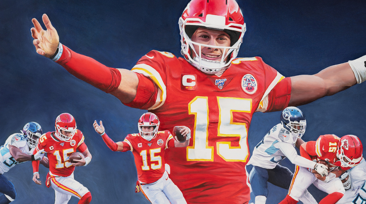 The Comeback Kid – Patrick Mahomes – Chiefs » Digital Sports Paintings ...